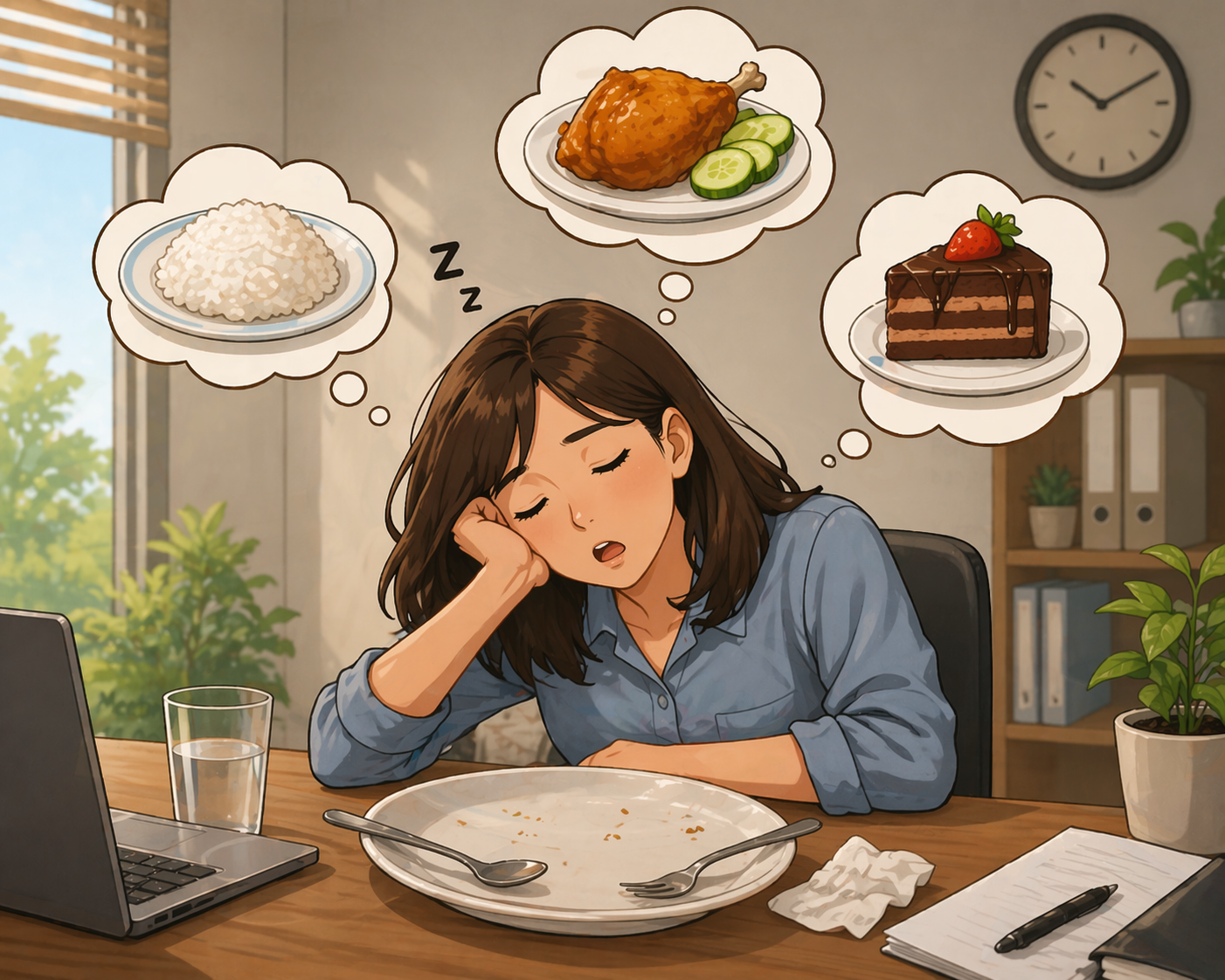 Kenapa Kita Lebih Mudah Ngantuk Setelah Makan Banyak?