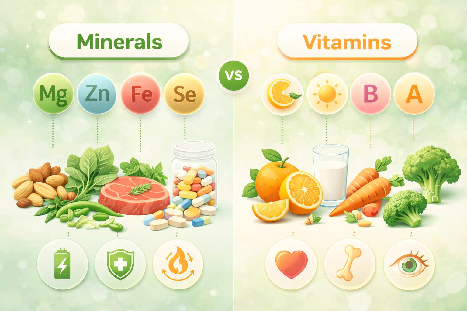 Kenapa Tubuh Kita Butuh Mineral, Bukan Hanya Vitamin?
