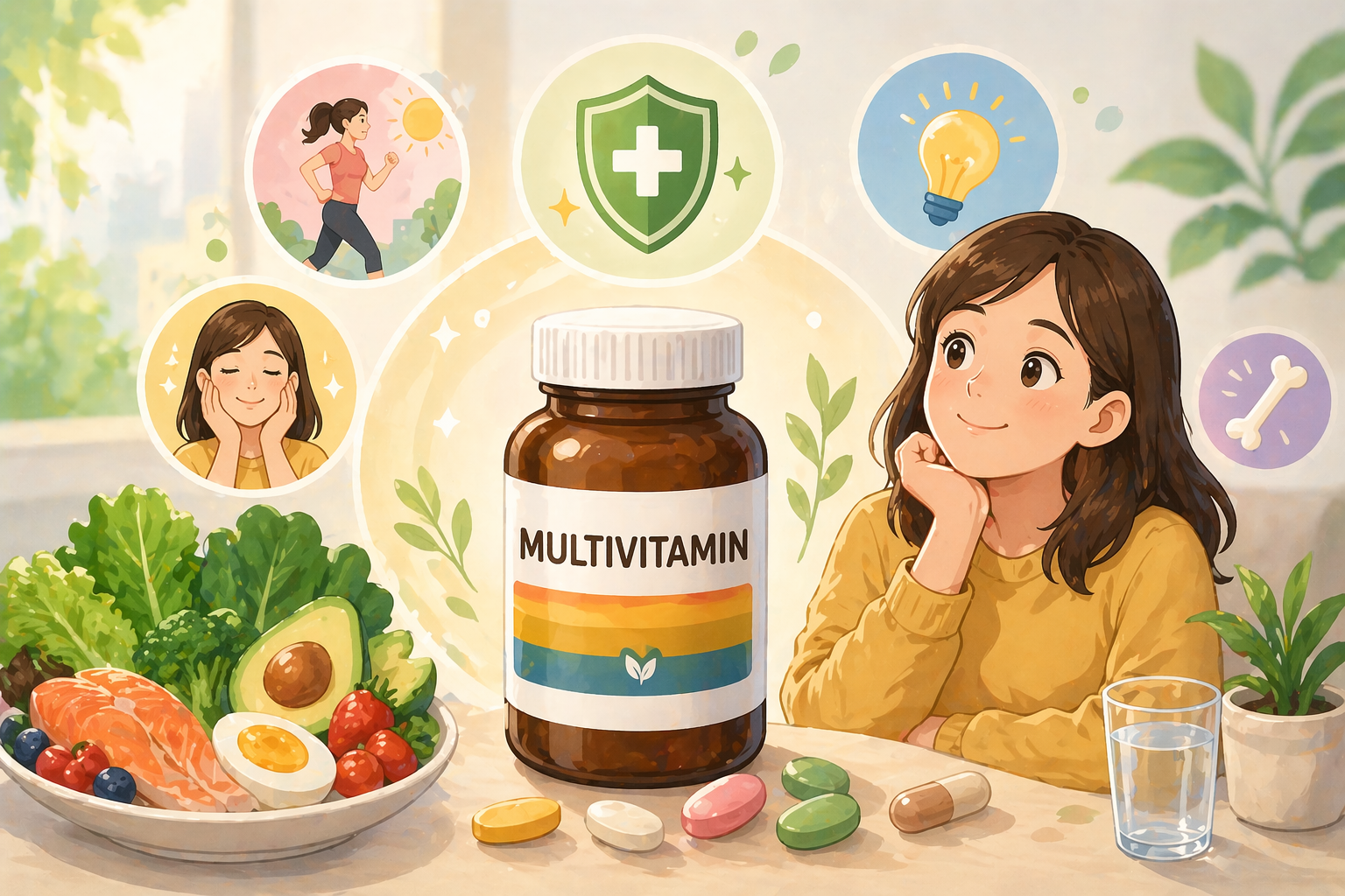 Multivitamin Harian: Sebenarnya Perlu Gak Sih?